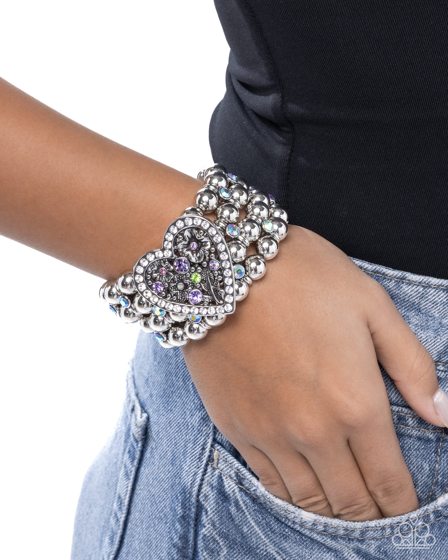 Personal History - Purple - Paparazzi Bracelet Image