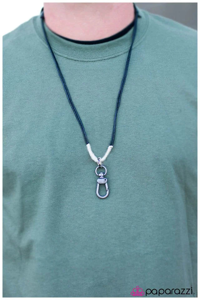 Paparazzi Necklace ~ Ramblin Man - Black