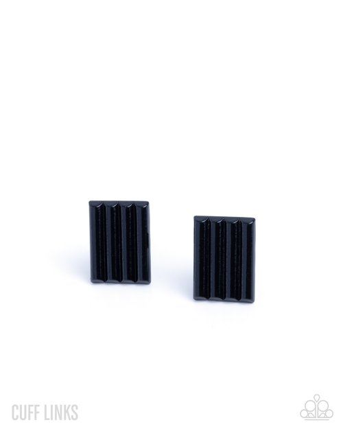Linear Lesson - Black - Paparazzi Bracelet Image