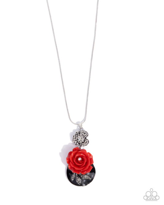 Rosy Reception - Complete Look - Red - Paparazzi Product Image