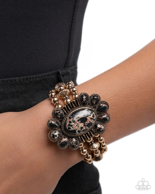 Prairie Protection - Black - Paparazzi Bracelet Image