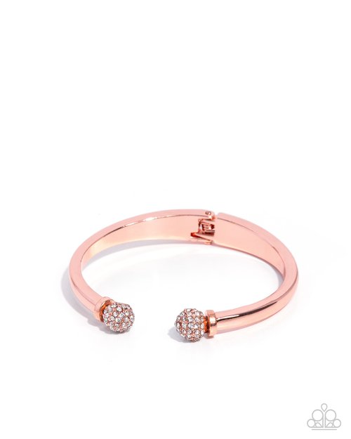 Poetic Pizzazz - Copper - Paparazzi Bracelet Image