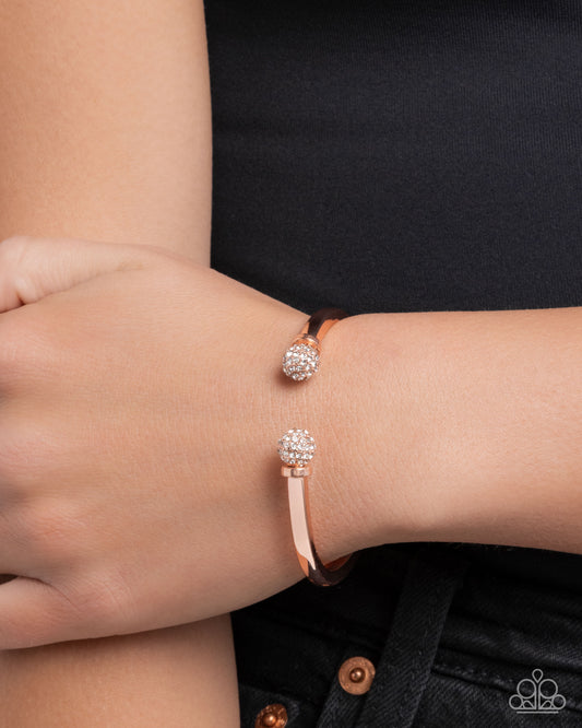 Poetic Pizzazz - Copper - Paparazzi Bracelet Image