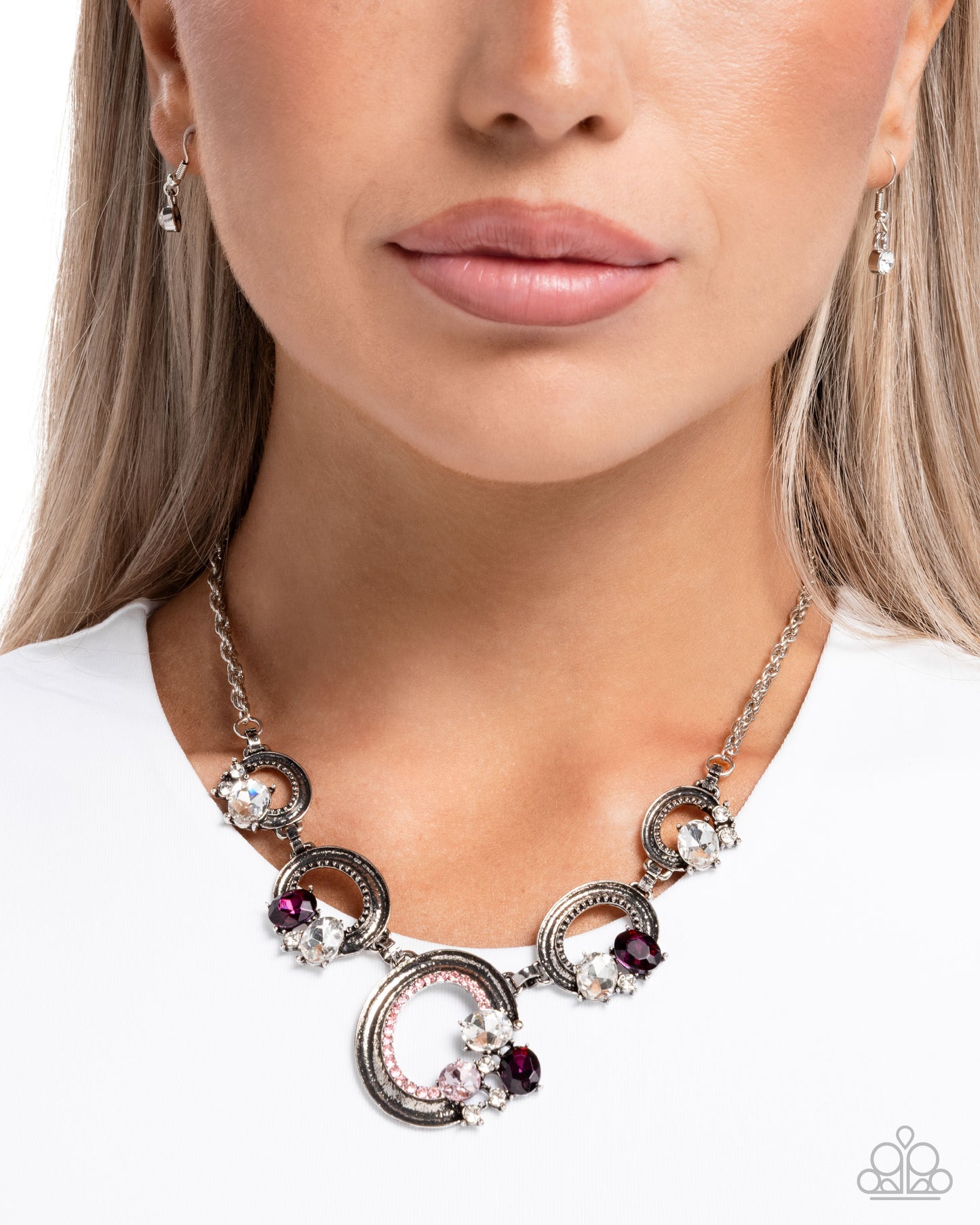 Polished Perch - Pink - Paparazzi Necklace Image