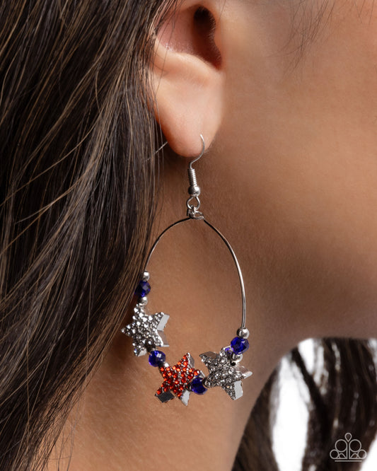 Country Countdown - Multi - Paparazzi Earring Image