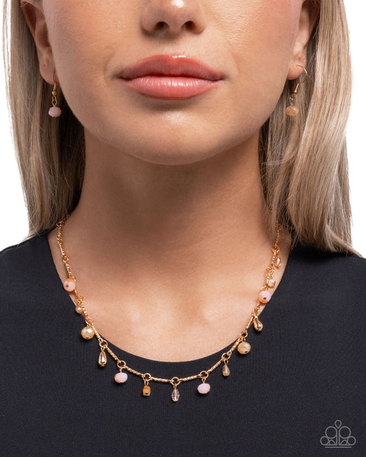 Cinematic Charisma - Pink - Paparazzi Necklace Image