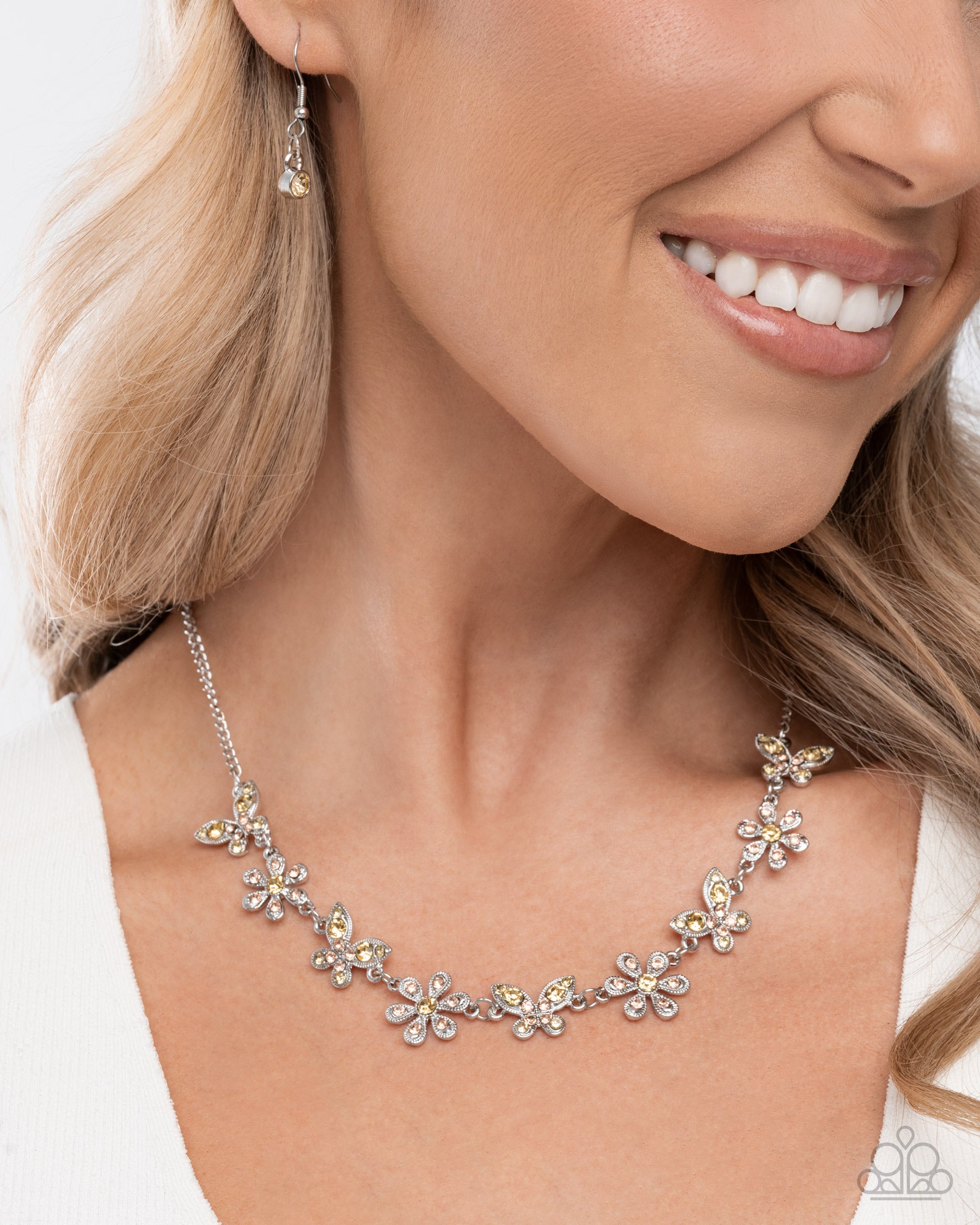 Whimsical Indulgence - Complete Look - Yellow - Paparazzi Product Image