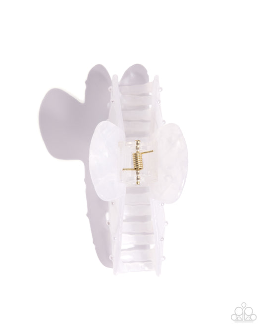 Precise Pearls - White - Paparazzi Hair Accessories Image