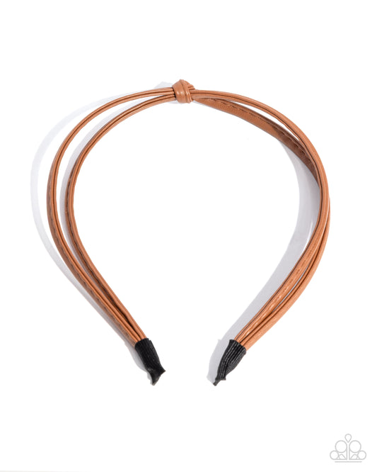 Believe It Or KNOT - Brown - Paparazzi Product Image
