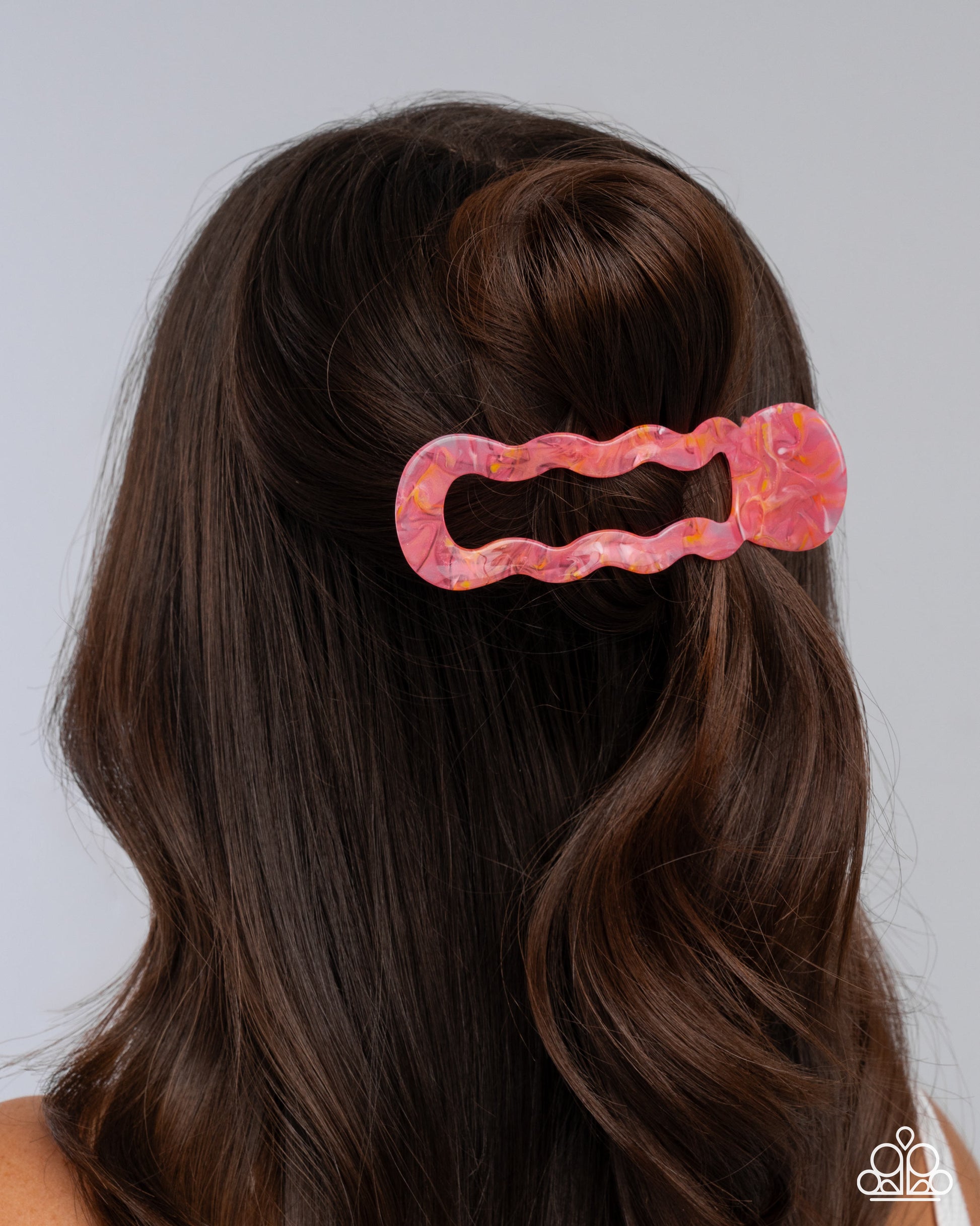 Jovial Jellyfish - Pink - Paparazzi Hair Accessories Image