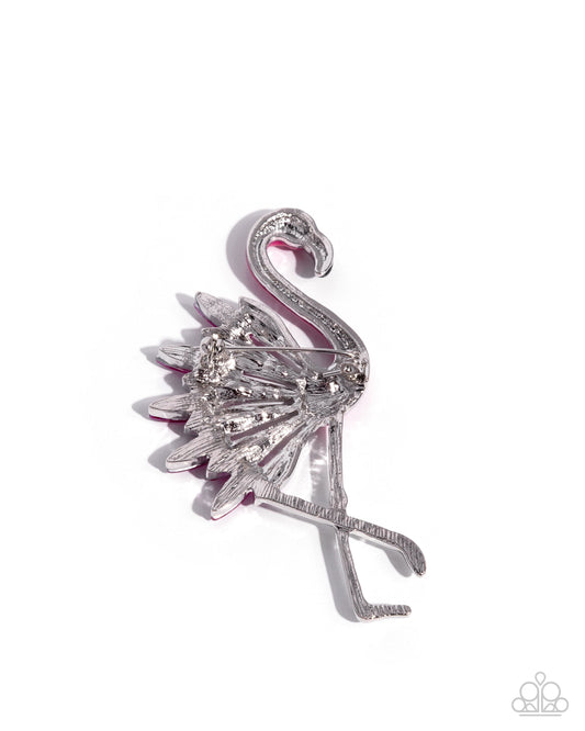 Frenetic Flamingo - Pink - Paparazzi Hair Accessories Image