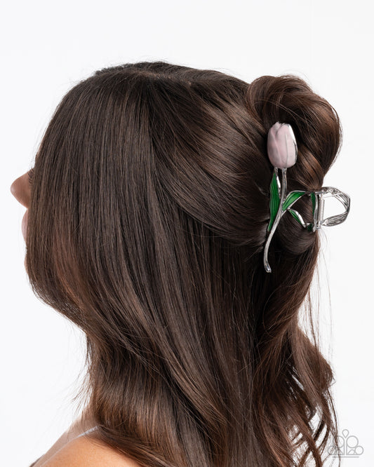 Floriculture Fever - Pink - Paparazzi Hair Accessories Image