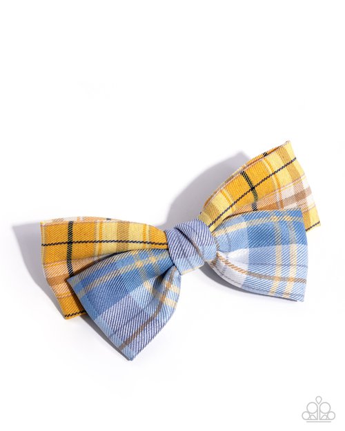 Let It BOW - Blue - Paparazzi Hair Accessories Image