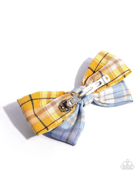Let It BOW - Blue - Paparazzi Hair Accessories Image