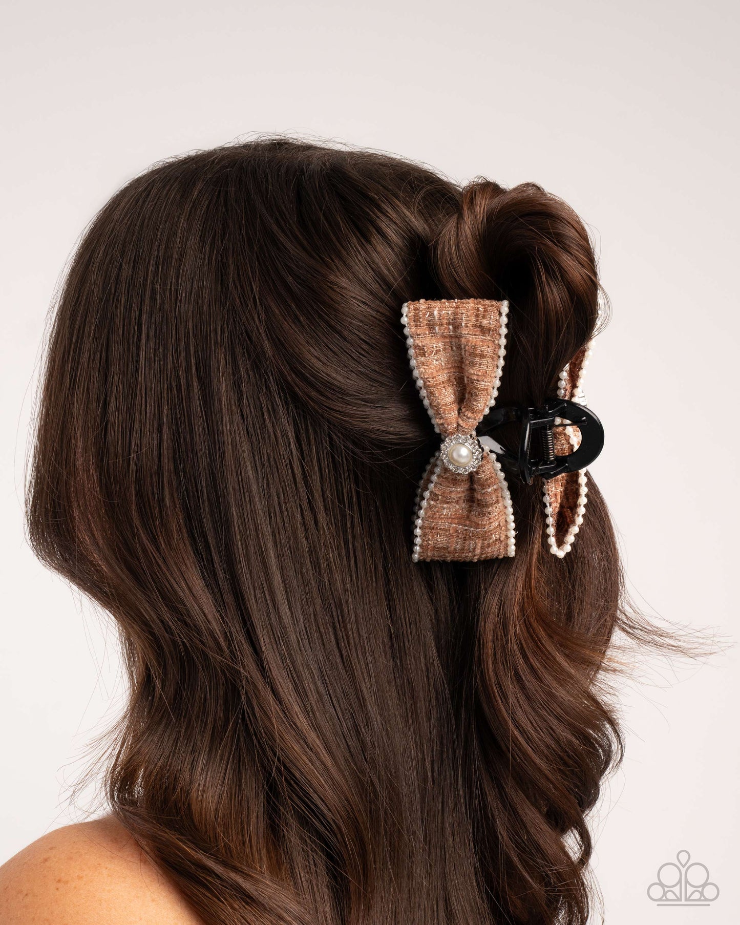 Let Me BOW - Brown - Paparazzi Hair Accessories Image