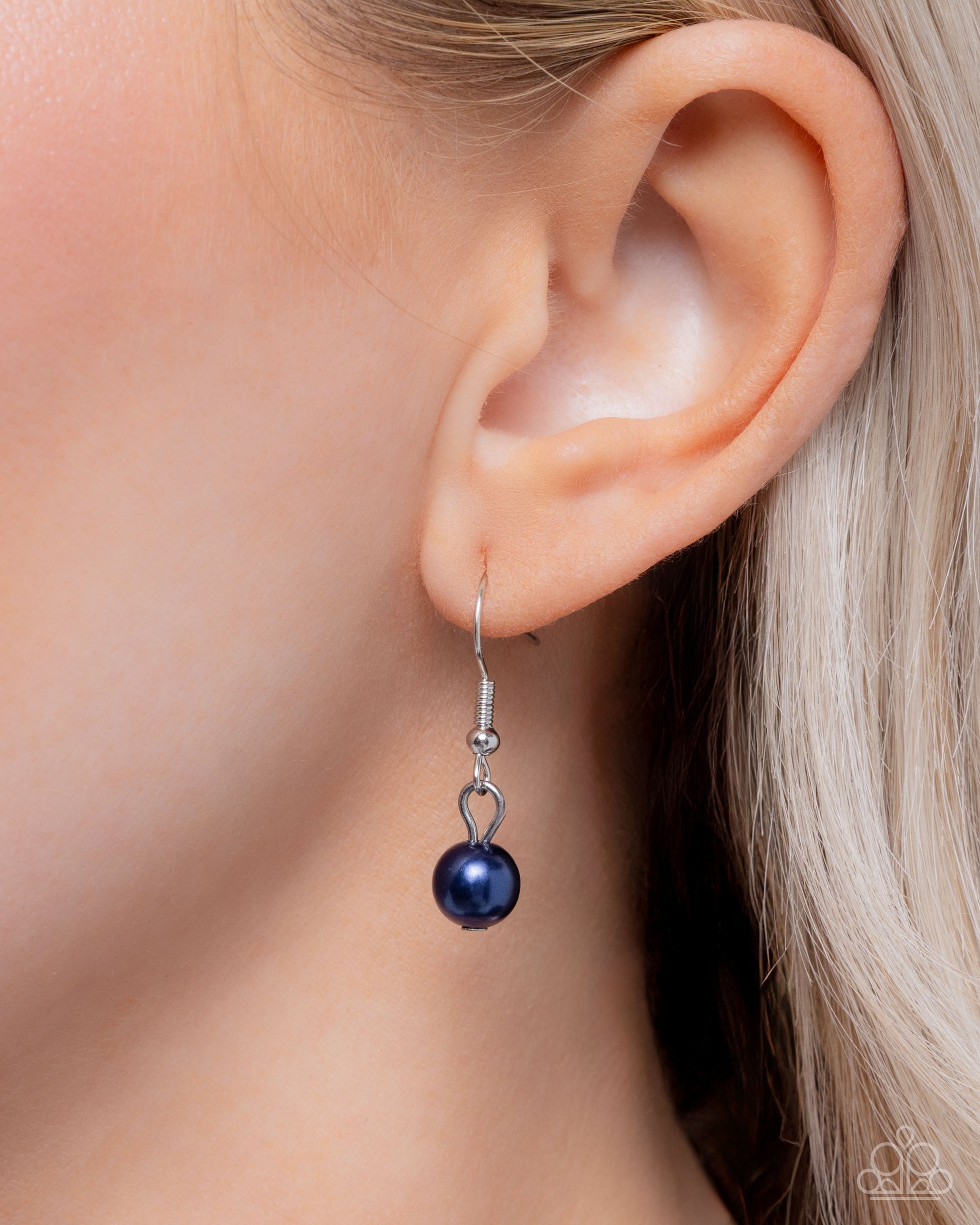 Attention to Detail - Blue - Paparazzi Necklace Image