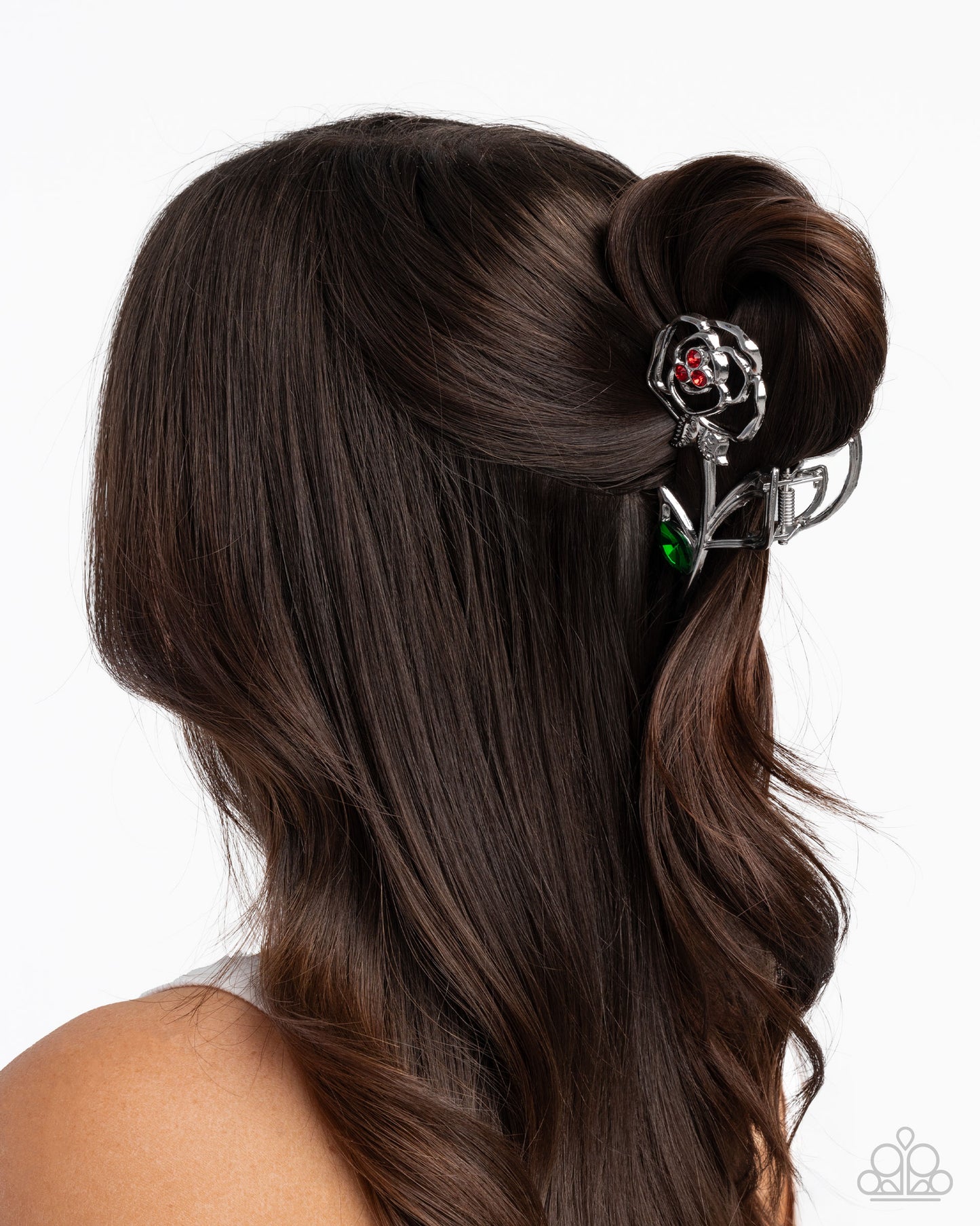 Model ROSE - Red - Paparazzi Hair Accessories Image