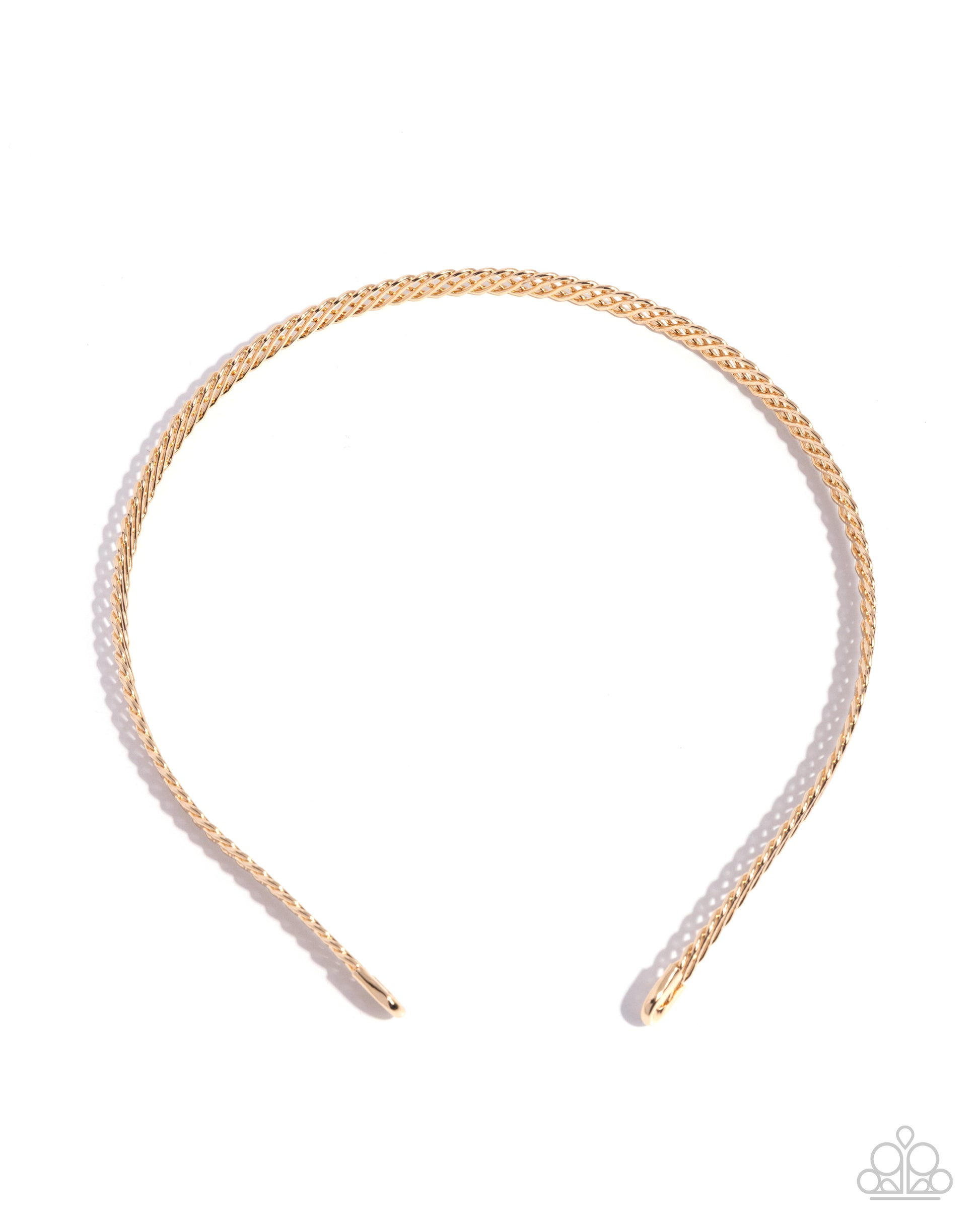 Braided Behavior - Gold - Paparazzi Product Image