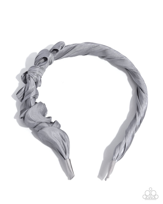 Timeless Ties - Silver - Paparazzi Product Image