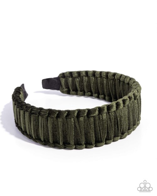 Woven Work - Green - Paparazzi Product Image