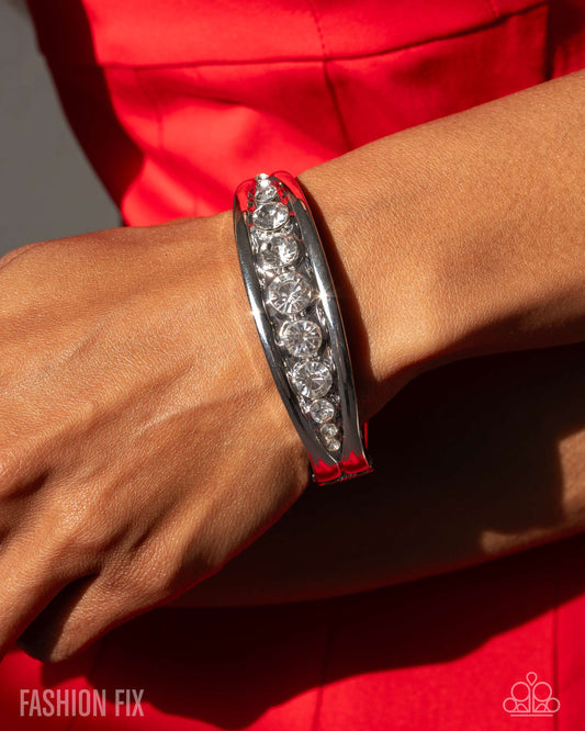 Chic Chronicle - White - Paparazzi Bracelet Image