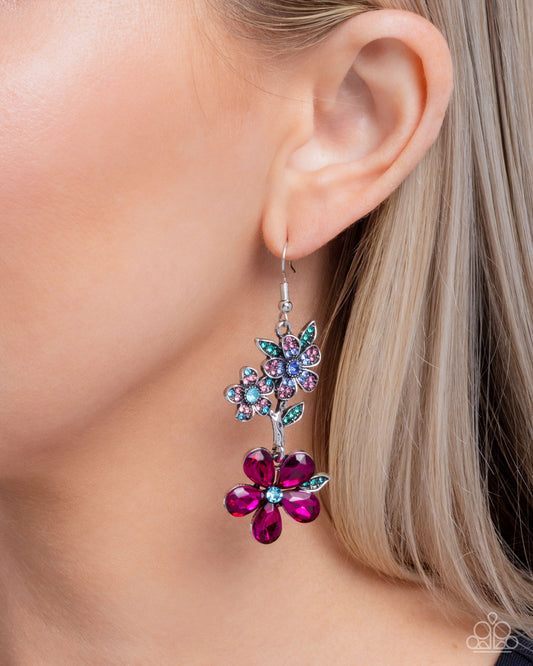 Breathtaking Bloom - Paparazzi Earring Image