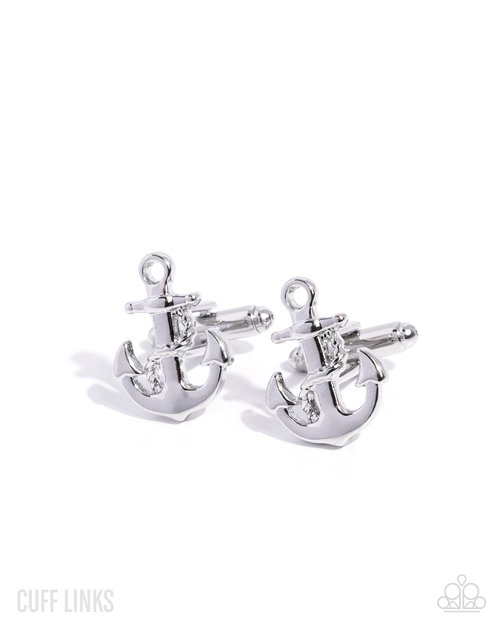 Admirable Anchor - Silver - Paparazzi Bracelet Image
