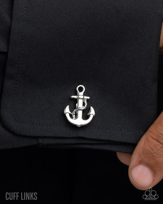 Admirable Anchor - Silver - Paparazzi Bracelet Image