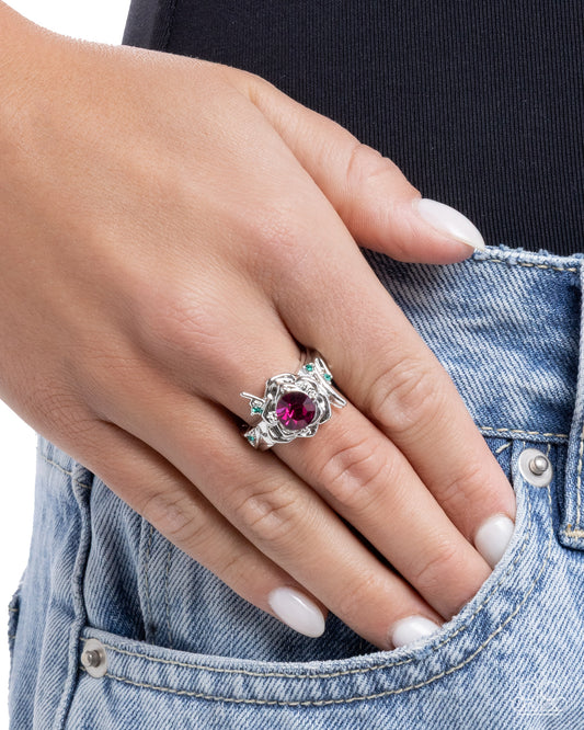 Refined Revival - Pink - Paparazzi Ring Image