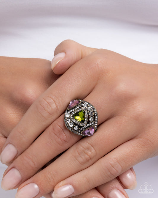 Radiant Regalia - Brass - Paparazzi Ring Image