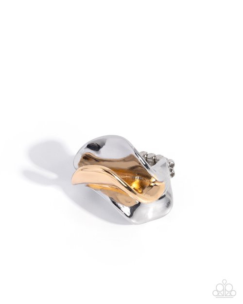 Abstract Academy - Silver - Paparazzi Ring Image
