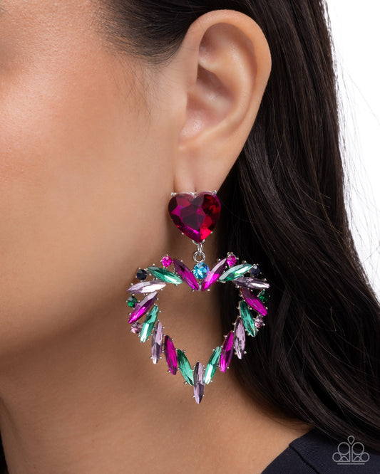 Memorable Marquise - Paparazzi Earring Image