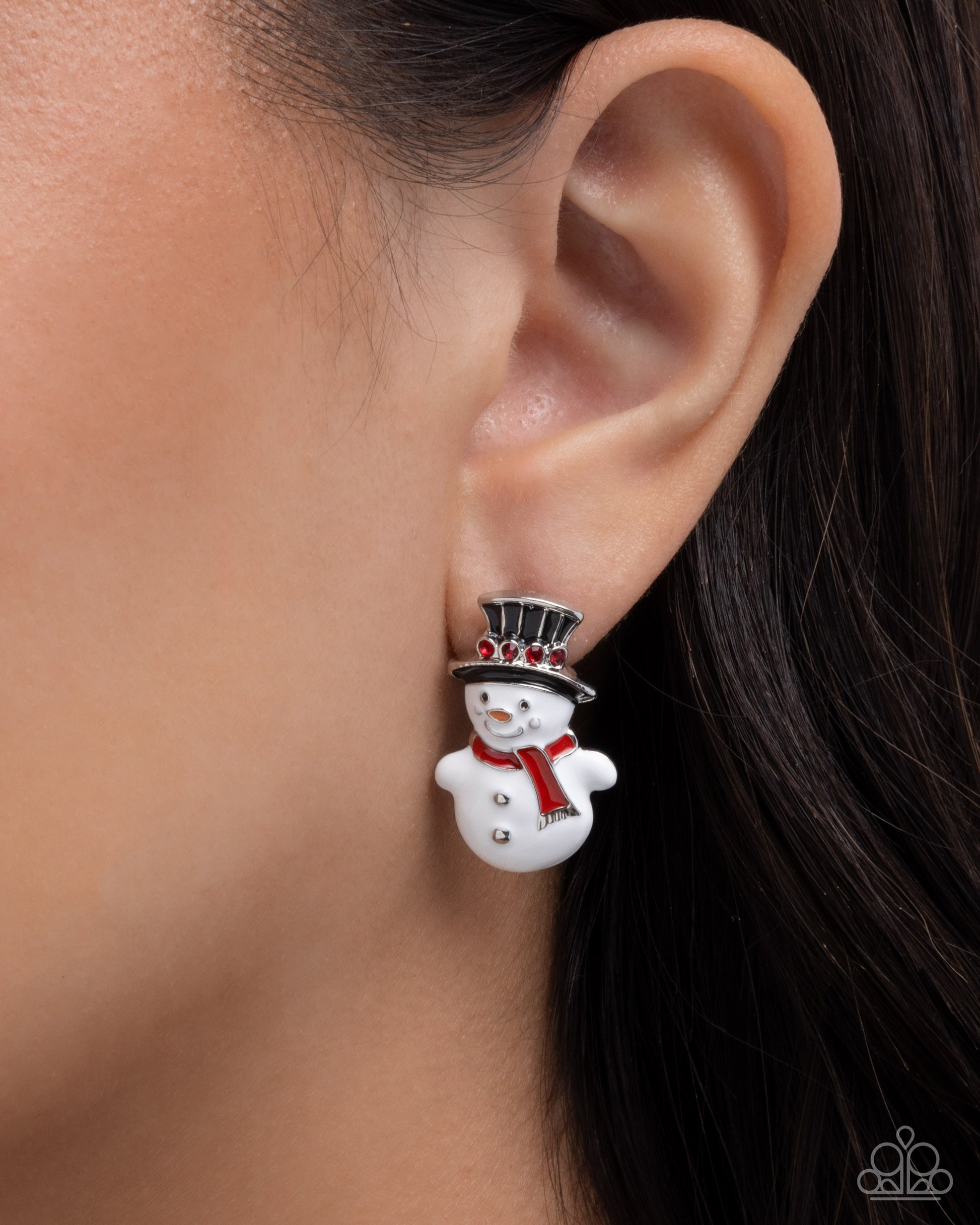 Frosty Flair - Paparazzi Earring Image