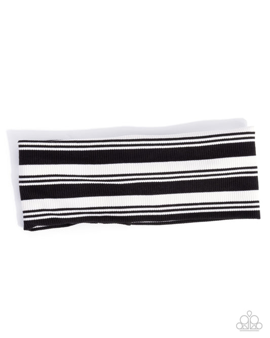 Striped Symphony - Black - Paparazzi Product Image