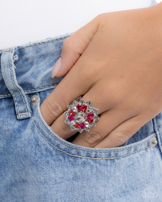 Pointed Prowess - Silver - Paparazzi Ring Image