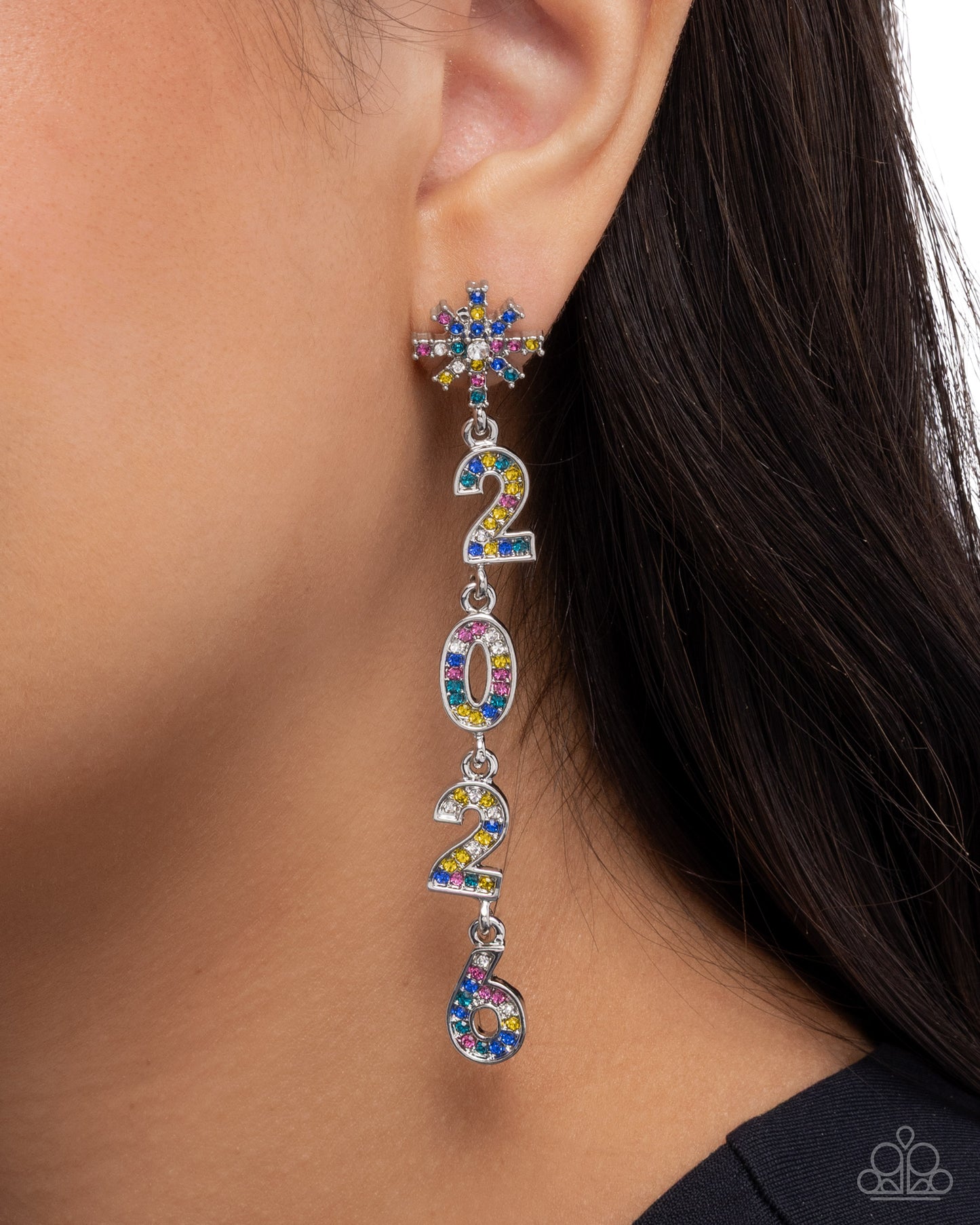 Ring In The Shimmer - Paparazzi Earring Image