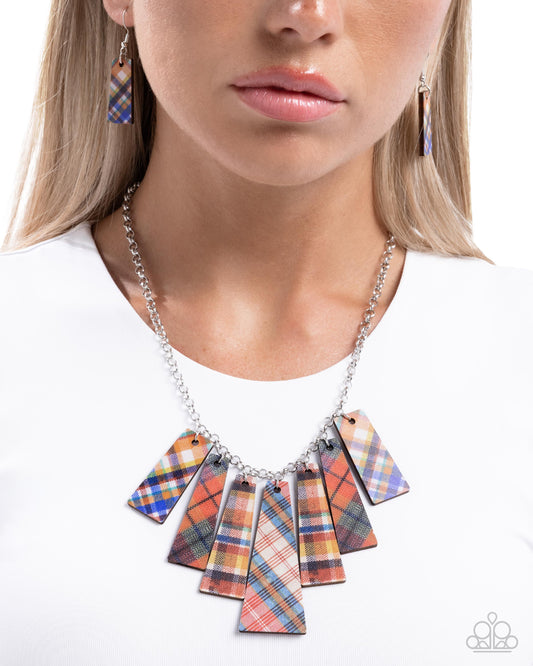 Pleasing Plaid - Paparazzi Necklace Image