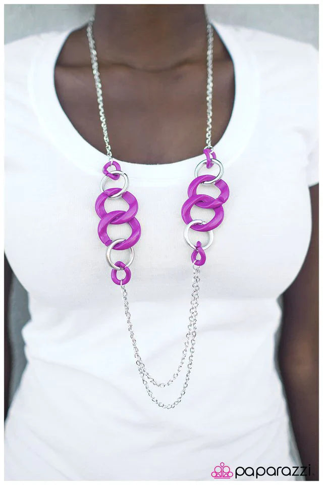 Paparazzi Necklace ~ Making Dreams Come True - Purple