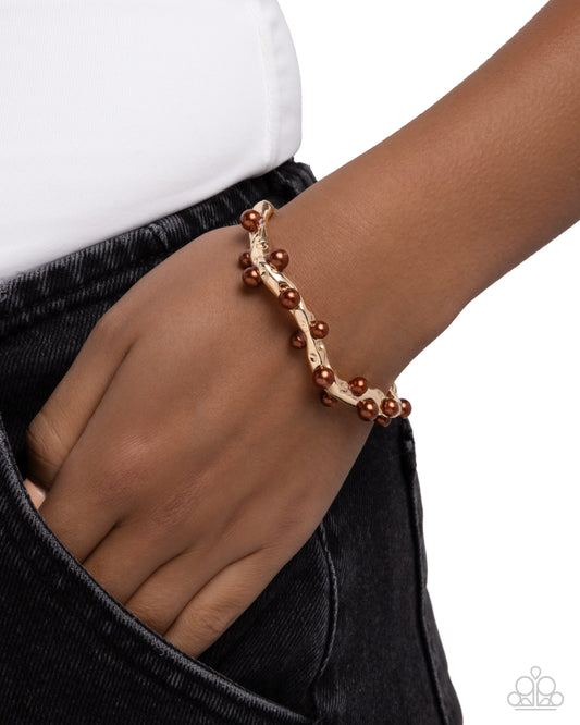 Royal Touch - Brown - Paparazzi Bracelet Image