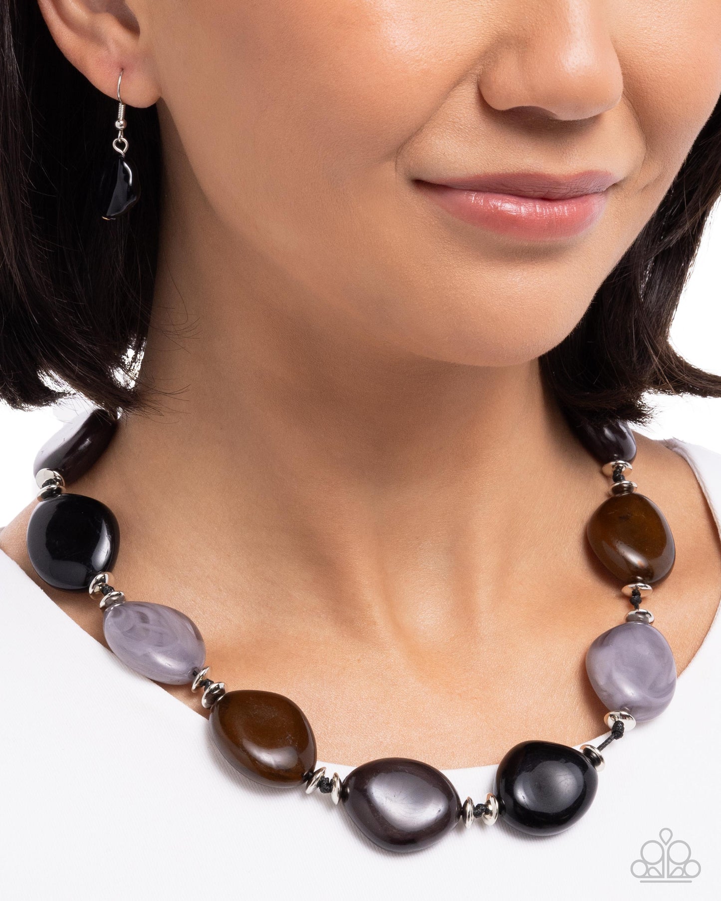 Innocent Improv - Black - Paparazzi Necklace Image