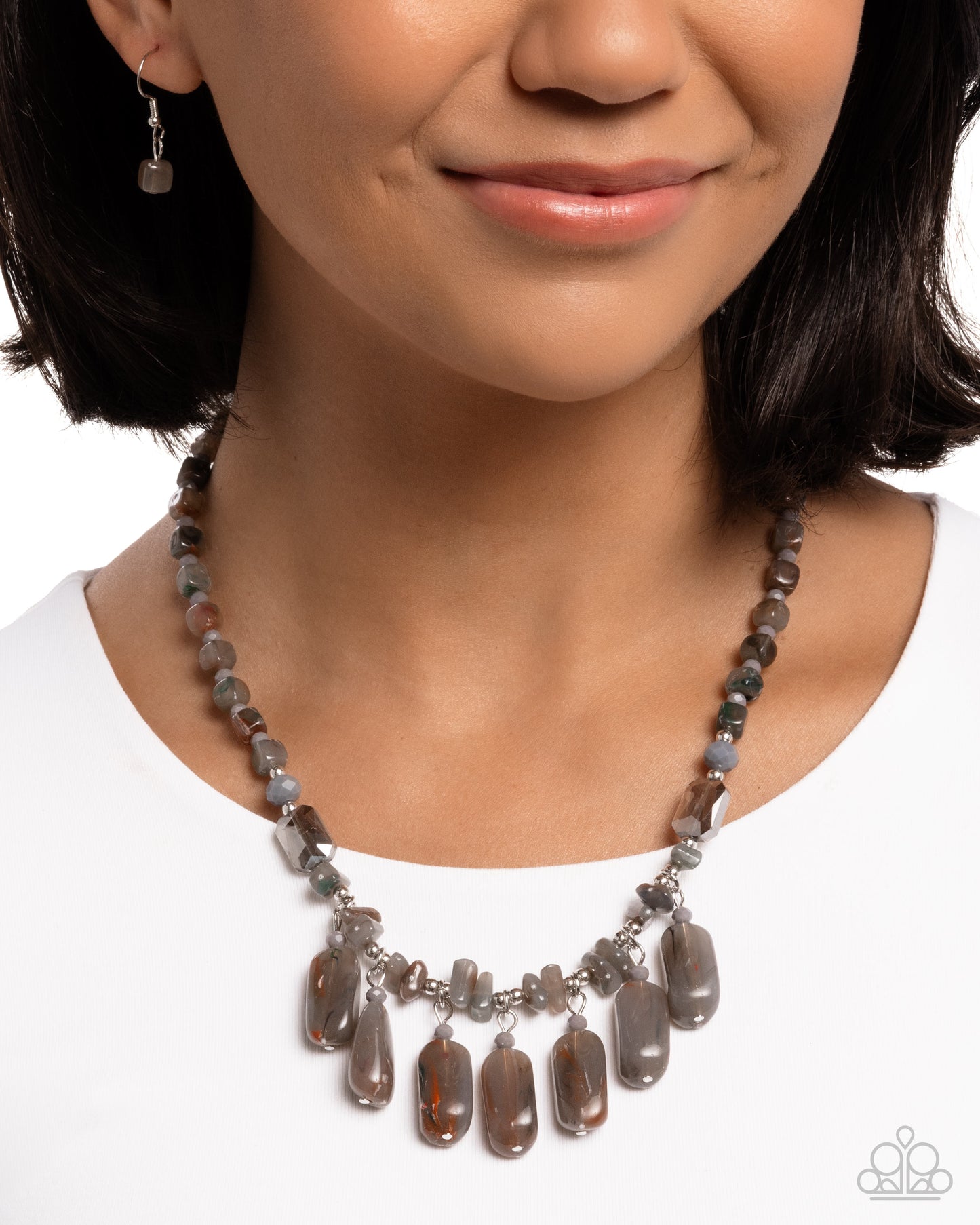 Basic Boho - Silver - Paparazzi Necklace Image