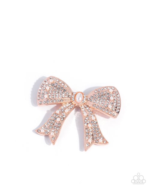 Bow Bravado - Paparazzi Hair Accessories Image