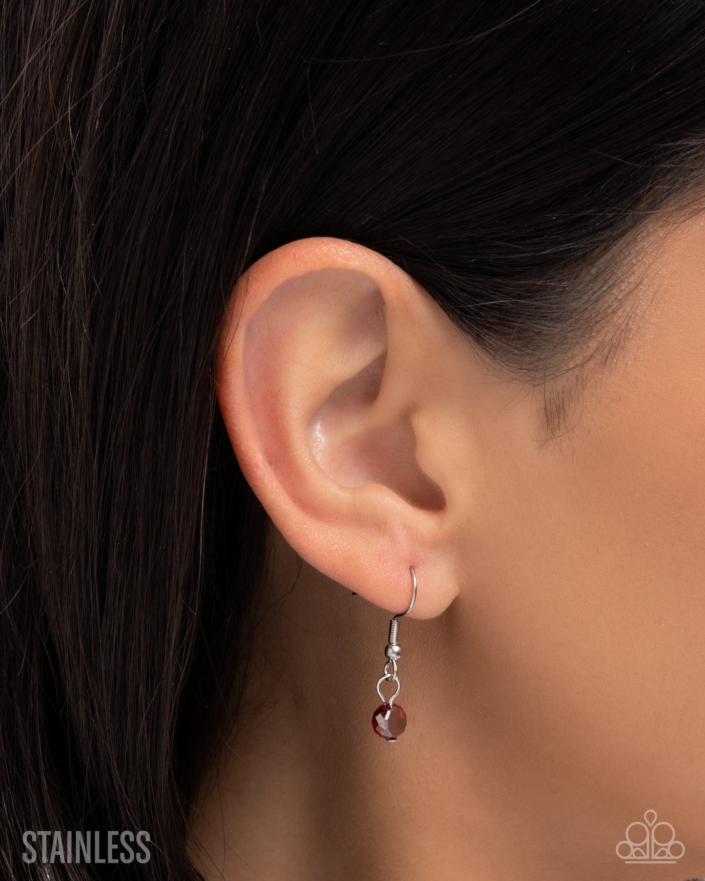 Defaced Decadence - Red - Paparazzi Necklace Image