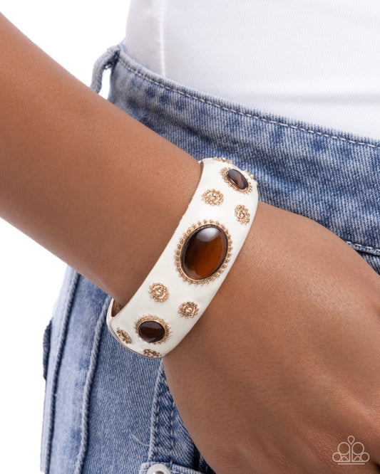 Ornate Occasion - Brown - Paparazzi Bracelet Image