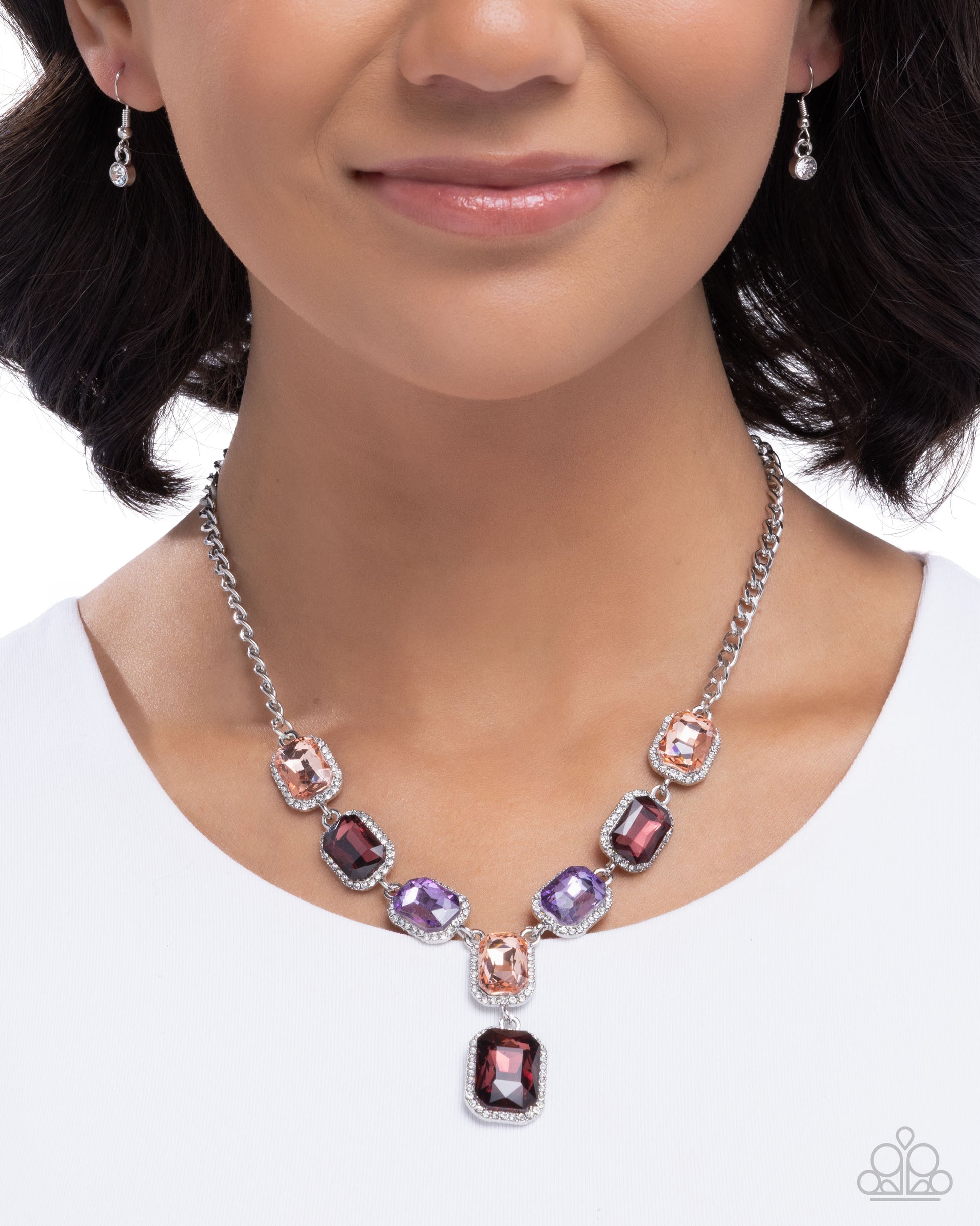 Chic Collision - Purple - Paparazzi Necklace Image