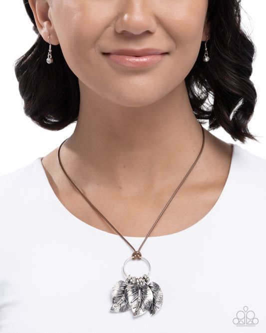Loaded with Leaves - Paparazzi Necklace Image