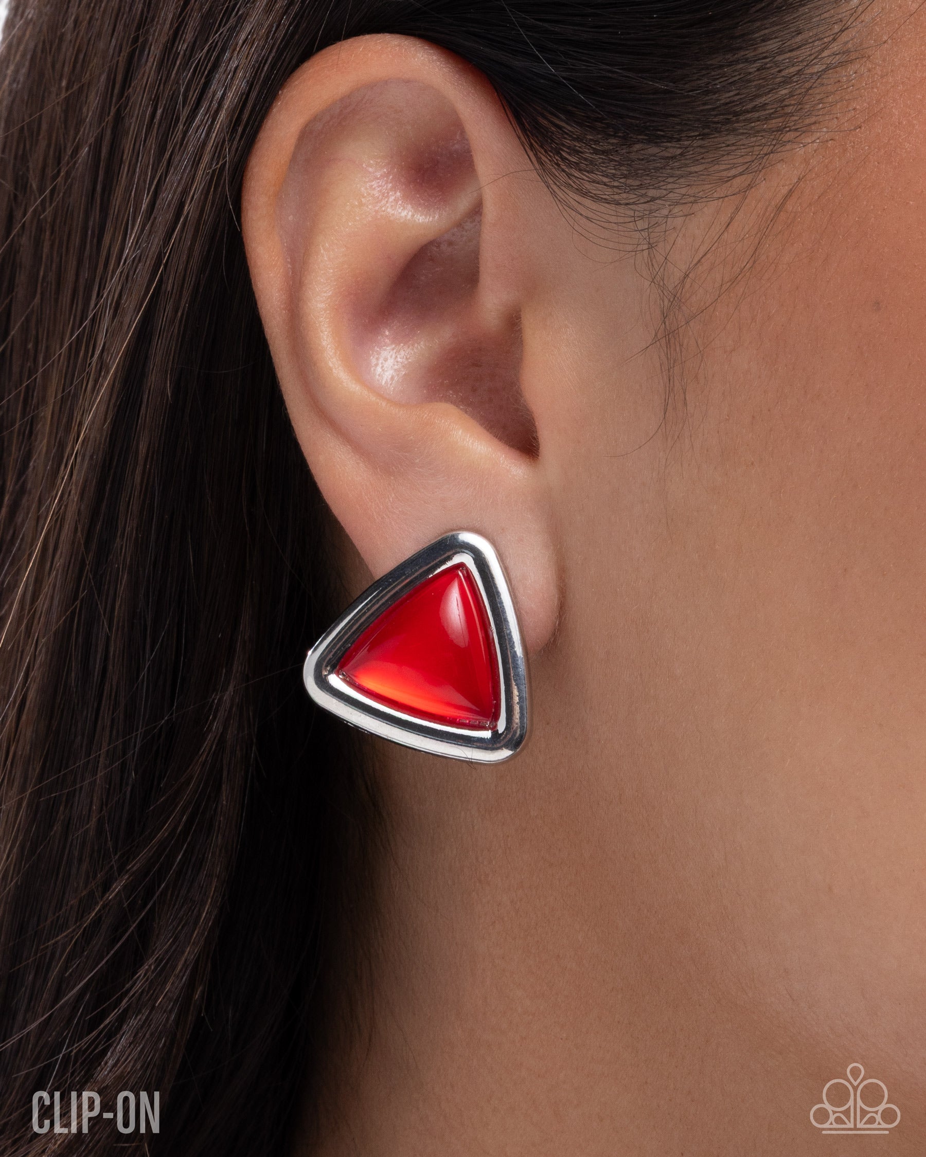 Triangular Taste - Paparazzi Earring Image