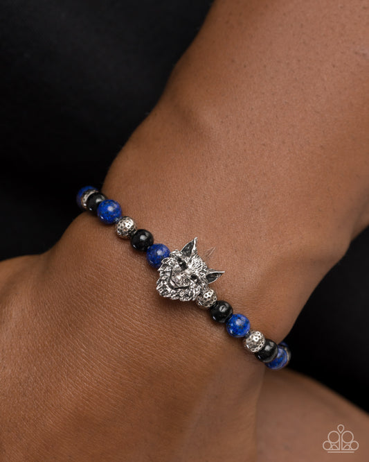 Alphas Claim - Blue - Paparazzi Bracelet Image