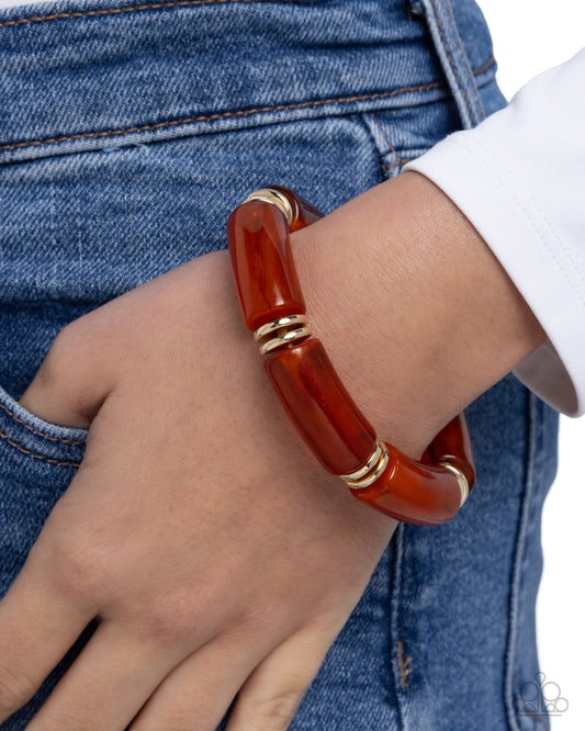 Photo Ready - Orange - Paparazzi Bracelet Image