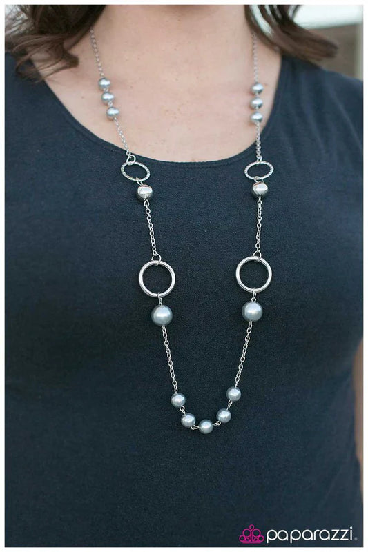 Paparazzi Necklace ~ Always In Season - Silver